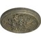 Ekena Millwork Katheryn Ceiling Medallion (Fits Canopies up to 2 1/8"), 14 1/2"OD x 2 3/4"P, Witch Hazel Crackle CM14KTWHC - alternate 2